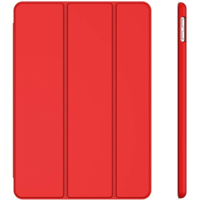Étui pour Apple iPad 7 (10,2 Pouces, Modèle 2019, 7e Génération), Mise en Veille / Réveil Automatique (Rouge)