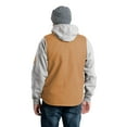 thumbnail image 6 of Heartland Sherpa-Lined Washed Duck V-Neck Vest, 6 of 7
