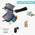 thumbnail image 2 of Women's Coin Purses Keychain Wallet Mini Zip Dual Pouch Wristlet Portable Coin Purse Small Wallets For Travel Sports Outdoors Christmas Sea View, 2 of 6