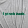thumbnail image 2 of I Pinch Back Unisex Hoodie Funny St Patricks Day Sweatshirt, 2 of 8