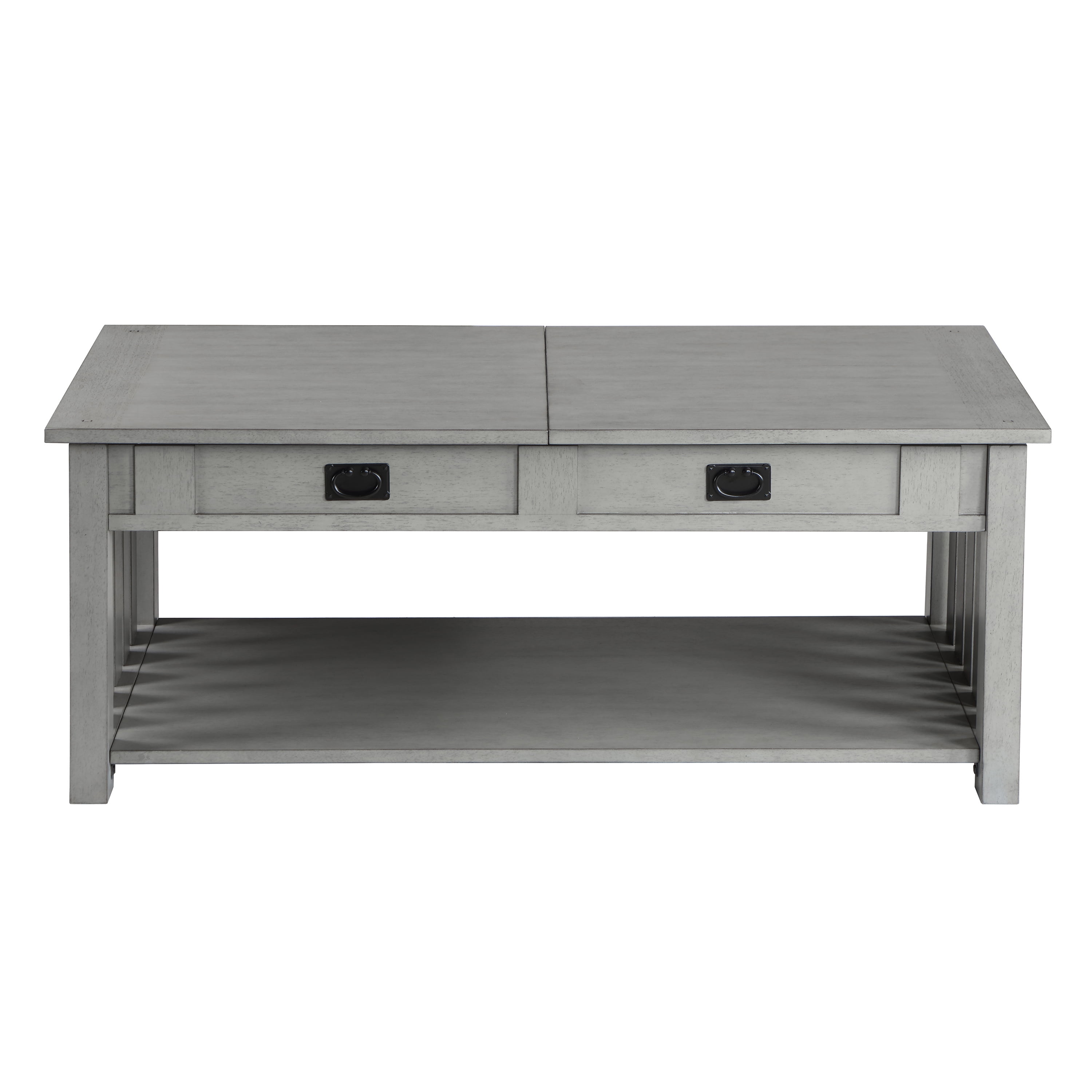 Furniture of America Carl Lift-Top Wood Antique Gray Coffee Table