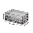 thumbnail image 3 of Vikakiooze Jewellery Storage Box Transparent Multi-layer Large Capacity Ring Earring Necklace Bracelet Home Drawer Jewellery Box, 3 of 6