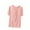 Pink, variant on Uaswgudfs Women's Soft Cotton Ruffle Crew Neck Pajama Top Loose-Fit Sleepwear,Short Sleeve Nightshirt Comfortable Basic Loungewear