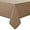 Khaki, variant on Hiasan Faux Linen Tablecloth, Soft Polyester Table Cover for Rectangle Table, Spill-proof Wrinkle Resistant Decorative Fabric Farmhouse Table Cloth for Parties, Picnic, Dinner(52x70 inch, Beige)