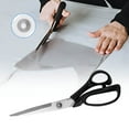thumbnail image 5 of Gecau Scissors Dressmaker And Cutter Thread Scissors Fabric Lightweight Comfortable Grip Rust Proof For Dressmaker Handicraft B Creative Gifts 3.2x0.4 Inch, 5 of 5