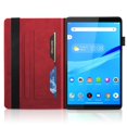 thumbnail image 3 of Tree of Life Embossed Case for Lenovo Tab m8 Stand, Card Slots, Stylus Loop Red, 3 of 5