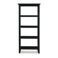 thumbnail image 3 of Linon Davis Bookcase, Black, 3 of 6