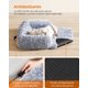 thumbnail image 4 of Cama para Perros, Funda Protectora para Sofá, 80 x 75 x 16 cm, Tela de Felpa, M, para Perros Pequeños y Medianos,Gris Ombré, 4 of 5