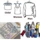 thumbnail image 5 of 10 Uds perchas de viaje perchas de ropa plegables portátiles tendedero para viaje Color aleatorio, 5 of 5