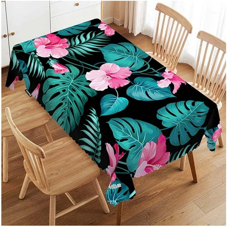 

WISH TREE Butterflies Table Cloth Rectangle Tables Nature Butterflies Blue Kitchen Table Cover Oblong Tablecloth for Dining Table Buffet Parties Patio and Camping