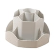 thumbnail image 1 of Portalápices giratorio 360, organizador de bolígrafos creativos para tijeras de borrador de lápiz labial Gris, 1 of 8