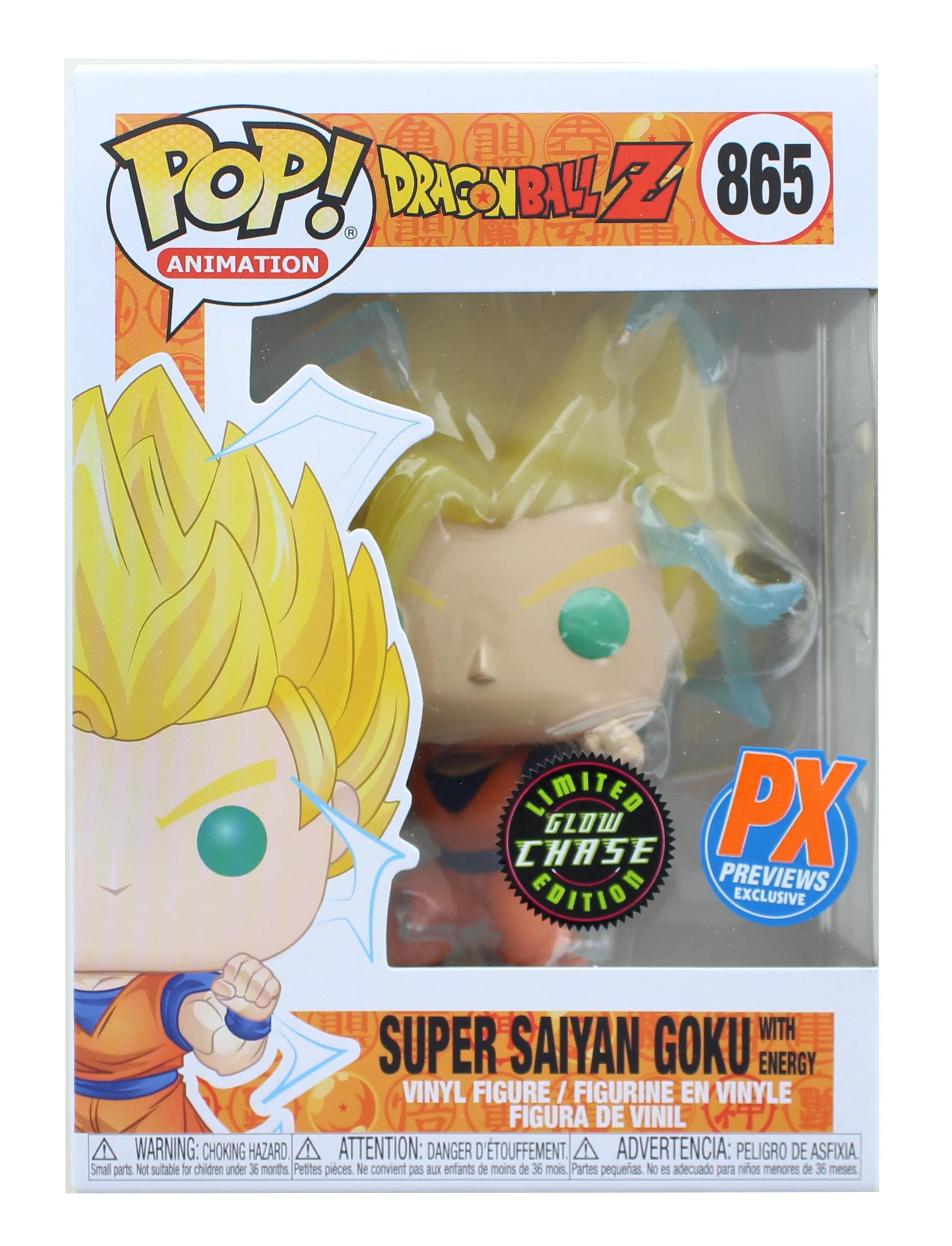 FUNKO POP 865 Super Saiyan Goku Dragon Ball Z Special Ed IN STOCK with energy