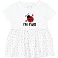 thumbnail image 3 of Inktastic Ladybug 2nd Birthday Cute 2 Year Old Girls Baby Dress, 3 of 5