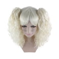 thumbnail image 4 of HPO Adults Womens Wig | White TV/Movie Party Ready Fancy Cosplay Halloween Wig | Premium Breathable Capless Cap, 4 of 9