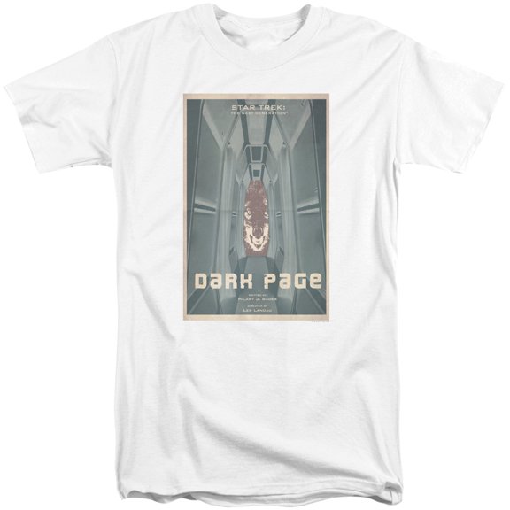 Star Trek Tng Season 7 Episode 7 Adult Tall T-Shirt 18/1 T-Shirt White