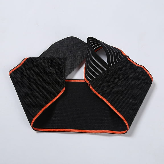 Worgeous 1pcs Sports Wrist Band Wrist Support Strap Wraps Hand Sprain Wraps Fitness Training Safety (Black)