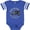 Football Blue and White, variant on Inktastic Vintage Aeroplane Rides Boys or Girls Baby Bodysuit