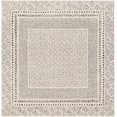 thumbnail image 3 of Mark&Day Area Rugs, 7x7 Julian Global Charcoal/Light Beige Square Area Rug, Beige Grey Carpet for Living Room, Bedroom or Kitchen (6'7" Square), 3 of 8