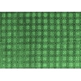 thumbnail image 1 of Ahgly Company Indoor Rectangle Oriental Emerald Green Modern Area Rugs, 7' x 10', 1 of 4