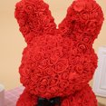 thumbnail image 2 of Conejo de confesión de flores eternas, regalo del día de San Valentín, flor de espuma eterna, conejo de espuma, conejito rosa, muy versátil, 2 of 8