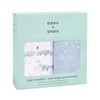 aden + anais Classic Swaddles Rising Star, Muslin Cotton Breathable Blankets, 2 Count