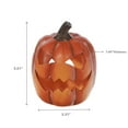 thumbnail image 3 of Terracotta Pumpkin Tea Light Holder, 3 of 3