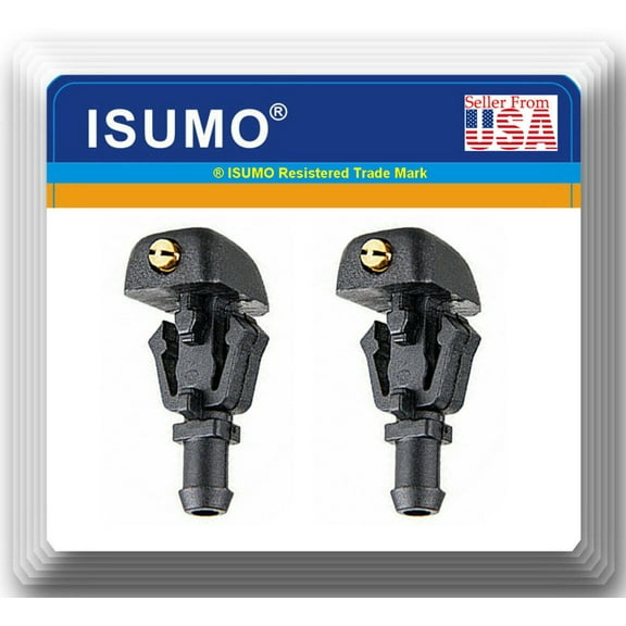 2 Pcs Windshield Washer Nozzle Front L/R Fits:OEM#3W7Z17603 Ford Lincoln Mercury