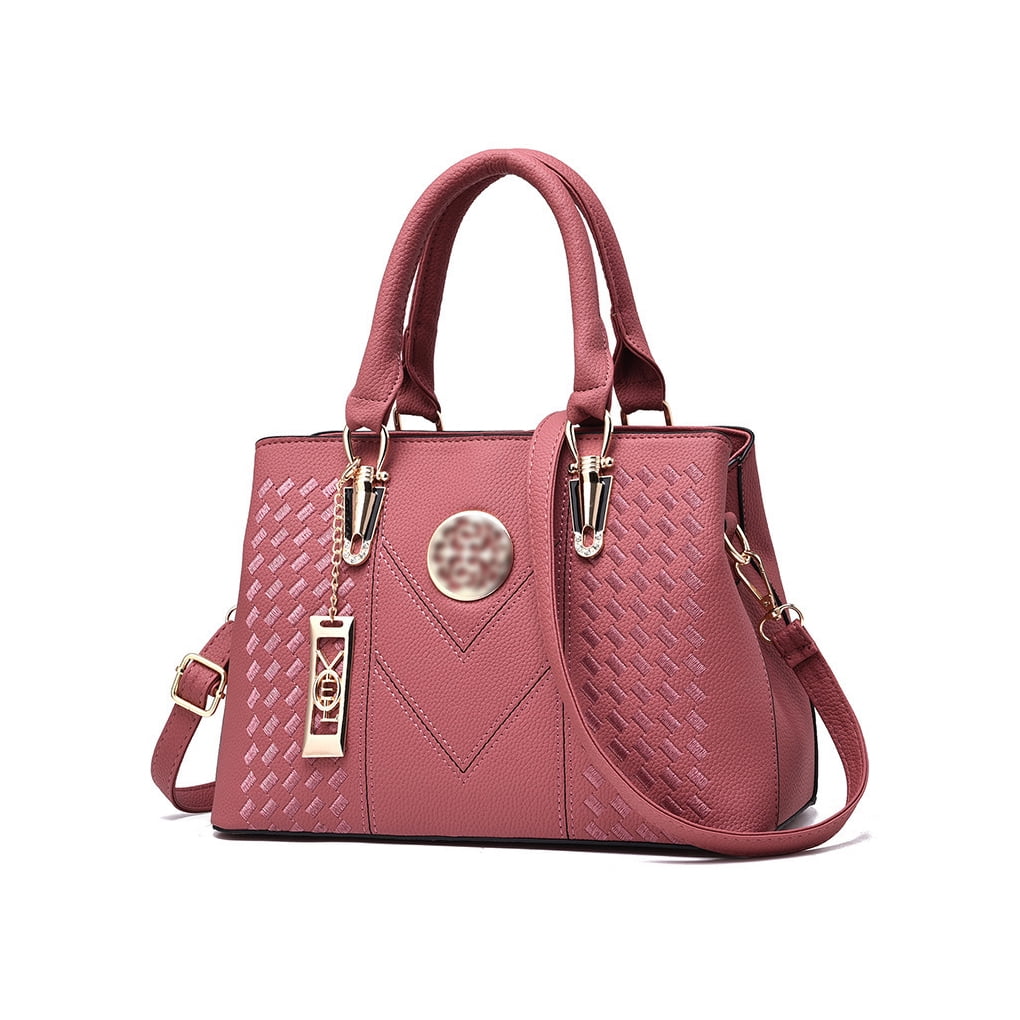 Sac à Bandoulière en PU pour Femme Sac de Rangement Sac de Voyage  Décontracté Fermeture Éclair Sac à Main Grande Capacité Sacs Messager  Portables Mode