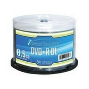 DVD+R DL 8X 8.5GB OPTICAL QUANTUM BLANK MEDIA
