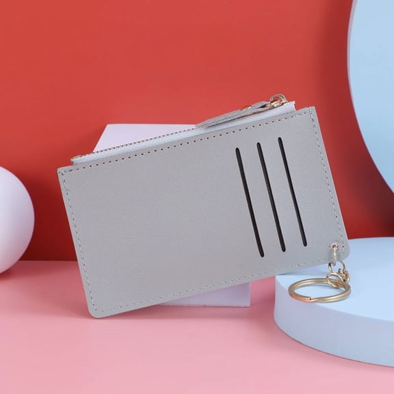 GASTROPOD Womens Keychain Wallet Slim Front Pocket Minimalist RFID Blocking Credit Card Coin Change Holder Purse Wallet