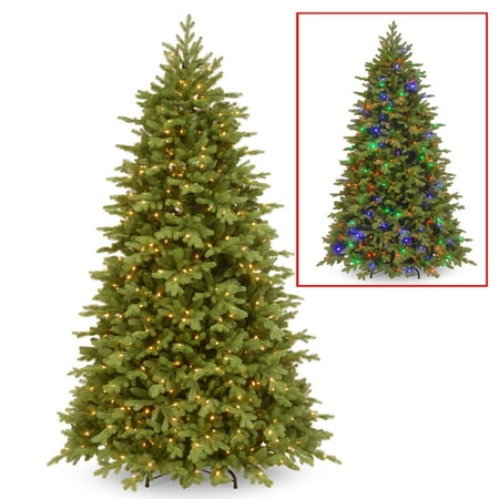 Princeton Christmas 7.5’ Pre-Lit Princeton Fraser Fir Artificial Christmas Tree – Dual Color LED Lights ()