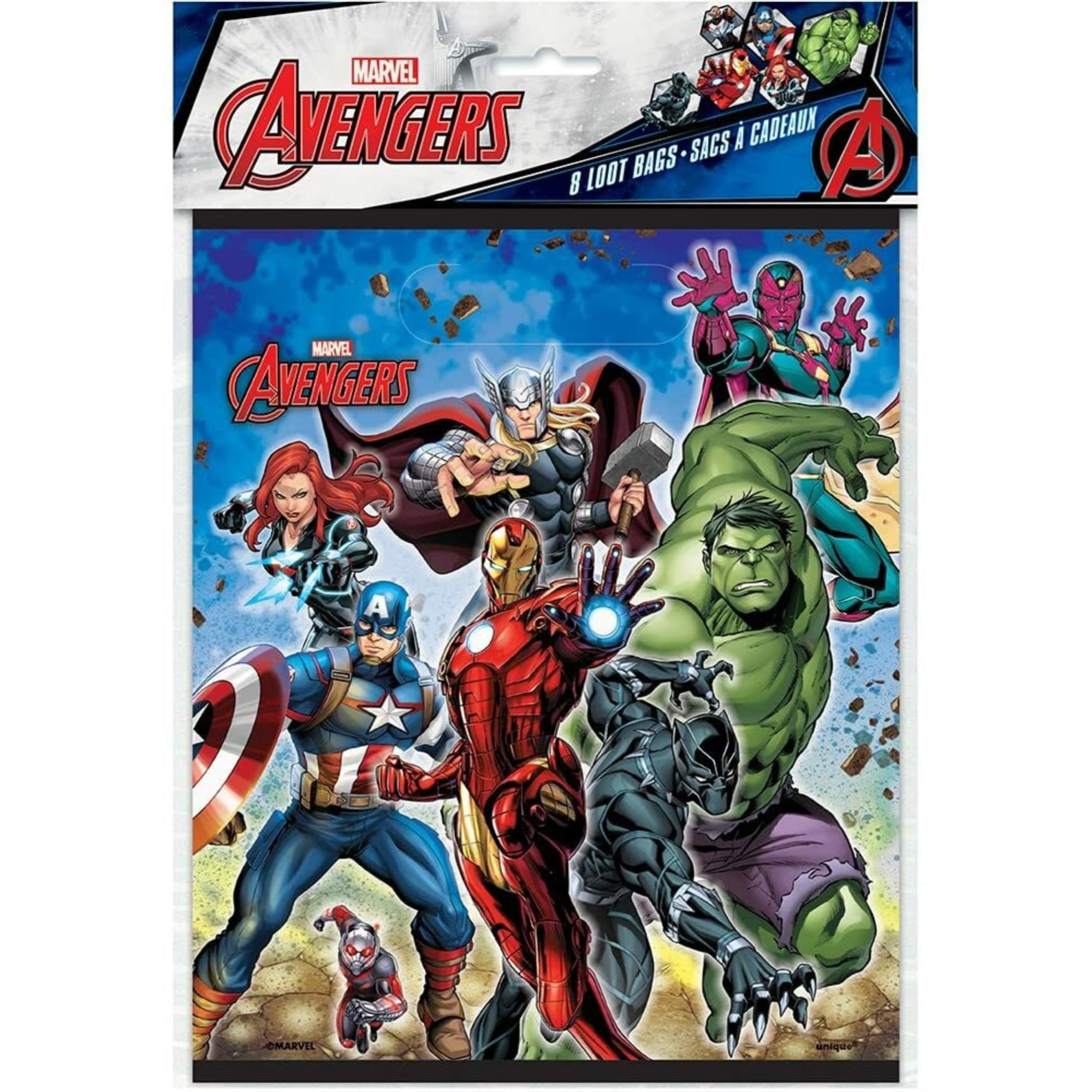 Avengers Goodie Bags 8ct