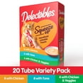 Delectables Squeeze Up Tuna, Chicken & Vegetables Flavor Topper for Cat
