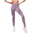 thumbnail image 3 of HVOBTTY Women's Long Leggings Slim Leg Cut High Waist Hip Lifting Structure Stretch for Yoga and Outdoor Workout Pants, 3 of 5