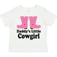 thumbnail image 3 of Inktastic Daddy's Little Cowgirl Girls Toddler T-Shirt, 3 of 5