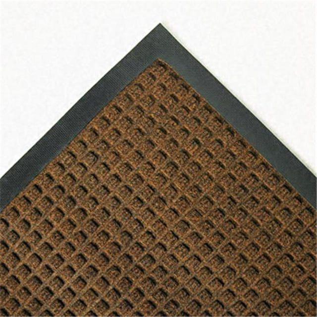 Crown SSR035DB Super-Soaker Wiper Mat with Gripper Bottom Polypropyl 34 x 58 Dark Brown