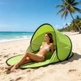 thumbnail image 2 of HWRETIE Upgraded Foldable Sun Shelter Tent,Portable Beach Protection Shade for Fishing,Gardening,Rest, 2 of 6