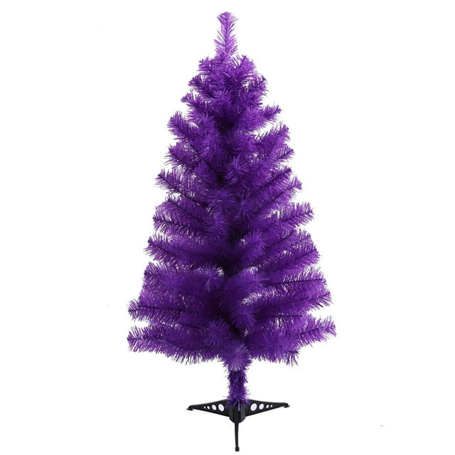 Árbol de Navidad Artificial S-SSOY Pino Morado 90 cm