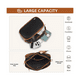 thumbnail image 4 of Bolsa Bandolera Crossbody Mariconera Moda Mujer Belug, Negro/Café, 4 of 5
