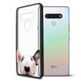 thumbnail image 6 of FINCIBO Slim TPU Bumper + Clear Hard Back Cover for LG Stylo 6 6.8" 2020, Animal Bull Terrier Dog, 6 of 6