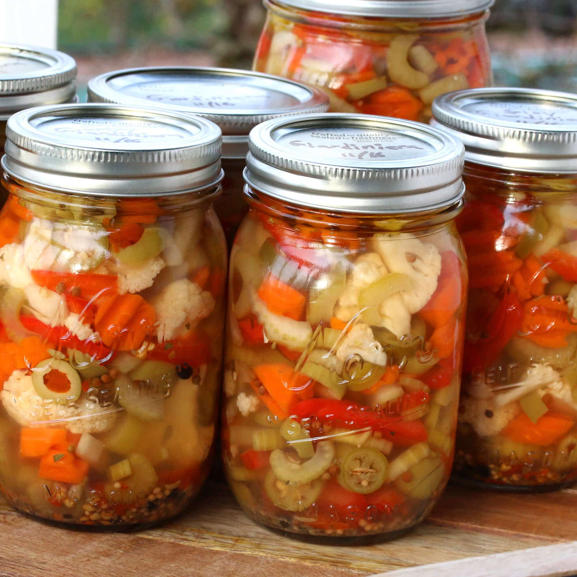 Sun Of Italy Giardiniera Hot 32 OZ (Pack of 12)