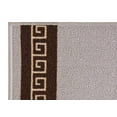 thumbnail image 7 of Custom Size Skid Resistant Backing Rug Runner Greek Key Bordered Grey Design Cut to Size Roll Runner Rug By Feet, 7 of 7