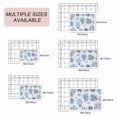 thumbnail image 6 of Blue Coastal Outdoor Rug 4x6 Ft, Non Slip Washable Area Rug, Summer Retro Ocean Sea Corals Starfish Shells Patio Rugs Carpet Runner, Large Floor Mat for Indoor/Outdoor Deck Porch Camping, 6 of 8