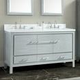 thumbnail image 5 of Azzuri Riley-Vs61 Riley 61" Double Vanity Set - White, 5 of 7