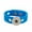 Blue, variant on Choose Color | Silicone Adjustable Bracelet Snap Jewelry, Black, Fits 18MM 20MM Ginger Charm Buttons