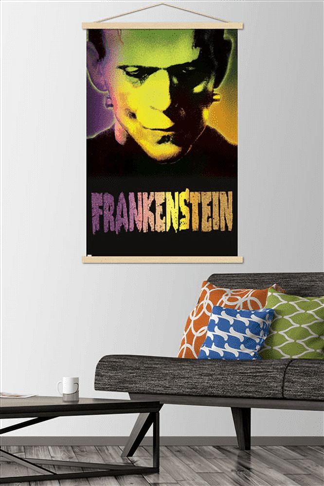 Frankenstein - Close-Up Wall Poster with Magnetic Frame, 22.375" x 34"
