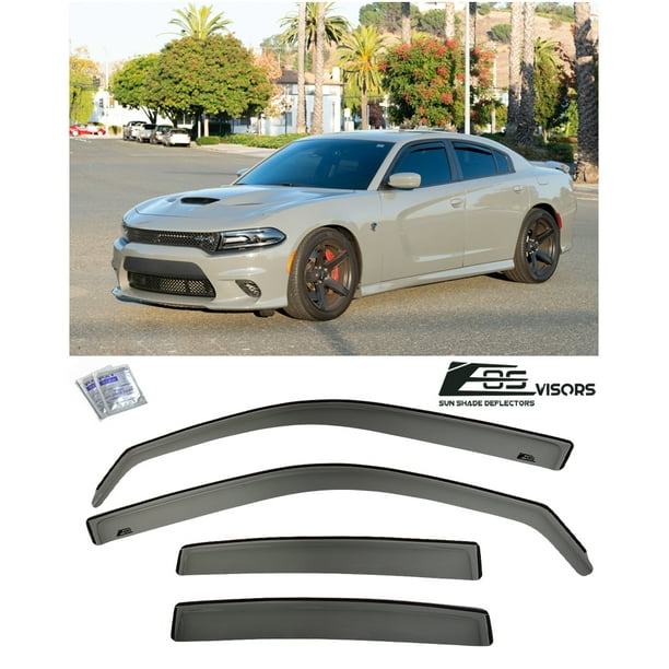 Extreme Online Store EOS Visors for 20112019 Dodge Charger in