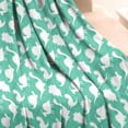 thumbnail image 3 of LightGreen Cartoon Dinosaurs Silhouettes Pattern Blanket,Comfortable Soft Lamb Wool Throw Blanket,All Season,Warm Lightweight Blankets for Sofa Bed Couch Living Room Chair,50"x60", 3 of 4