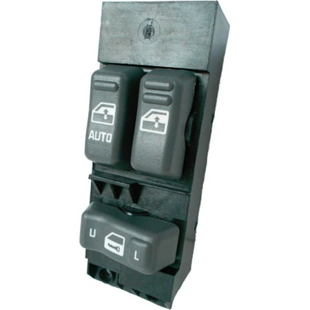 Gmc Power Window Switch - GMC Sierra C1500 C2500 C3500 K1500 K2500 K3500 Master Power Window Switch 1999-2002 (2 Window Control) (1999 2000 2001 2002) (electric control panel lock button auto driver passenger door)