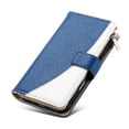 thumbnail image 4 of Funda cartera GANGXUN para Honor 400 5G , cuero PU con tarjetero, cremallera, correa de mano, soporte y protección 1330°, 4 of 6